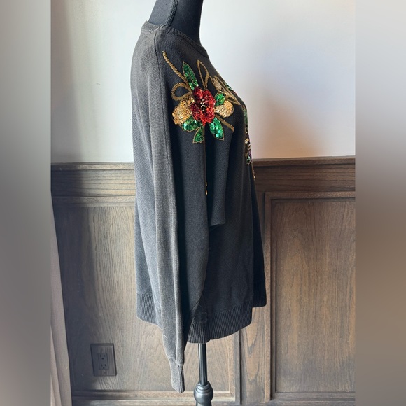 Diana Marco vintage sequin sweater size 22 - Picture 6 of 7